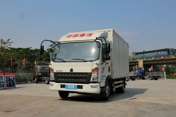 中国重汽HOWO 统帅 标载版 148马力 4.15米单排厢式轻卡(ZZ5047XXYF341CE145)