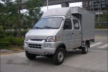 南骏汽车 瑞宝 1.3L 82马力 汽油 2.4米双排厢式微卡(CNJ5030XXYRS28M1) 卡车图片