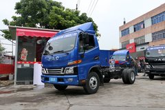 江淮 骏铃V6 160马力 3308轴单排轻卡底盘(蓝)(HFC1043P91K6C2)