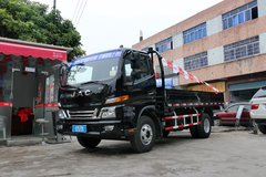 江淮 骏铃V6 160马力 4.18米单排栏板轻卡(黑)(HFC1043P91K6C2)