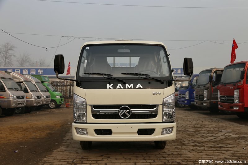 8米排半栏板轻卡(kmc1042llb33p4)_实拍图片_352139_卡车之家