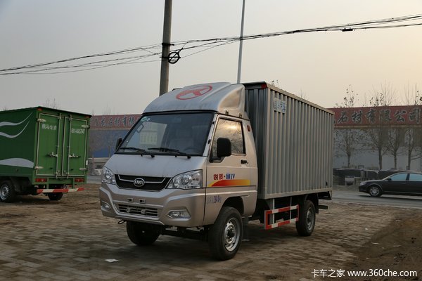 凯马 锐菱 1.1L 60马力 汽油/CNG 2.55米双排厢式微卡(KMC5030XXYL27S5)
