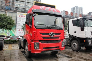 上汽红岩 杰卡C500重卡 390马力 4X2牵引车(CQ4186ZTVG361)