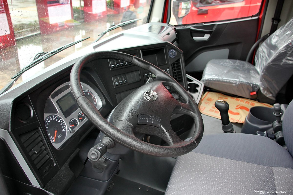 【图】上汽红岩 杰卡c100重卡 290马力 4x2牵引车(cq4185zmvg361)