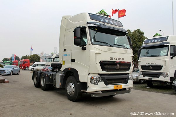 中国重汽 HOWO重卡 380马力 6X4牵引车(ZZ4257N3247E1W)