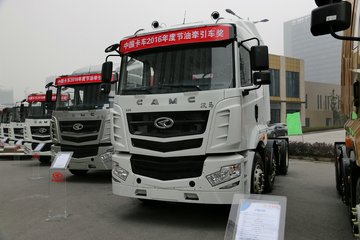 华菱 汉马H6重卡 345马力 6X2牵引车(HN4252A31B5M4)