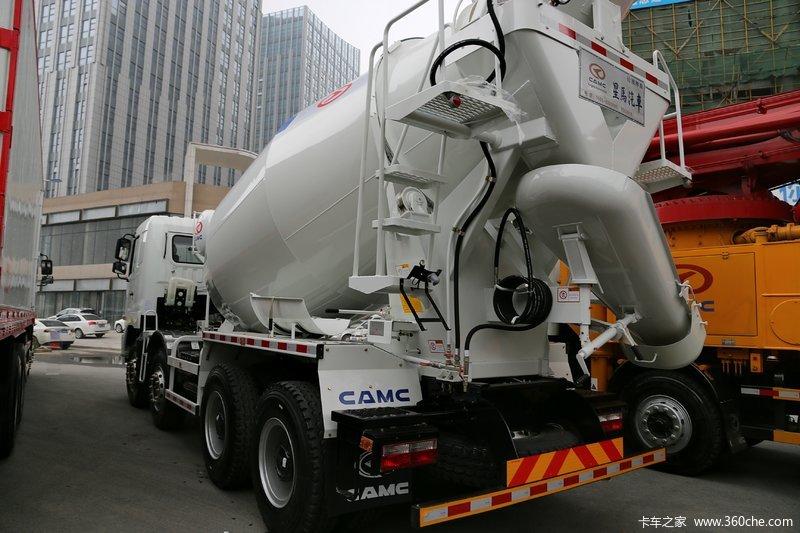 【图】华菱重卡 310马力 8x4 混凝土搅拌车(ah5312gjb1l5)_实拍图片