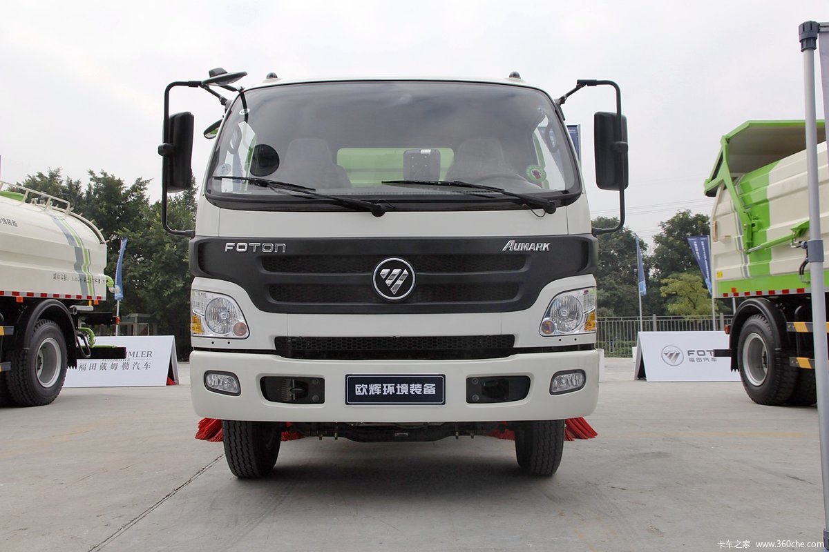 【图】福田欧马可3系 141马力 4x2 3t清洗车(bj5082txse5-h1)_实拍