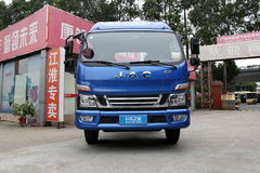 江淮 骏铃V6 130马力 3.8米排半栏板轻卡(HFC1043P91K5C2)