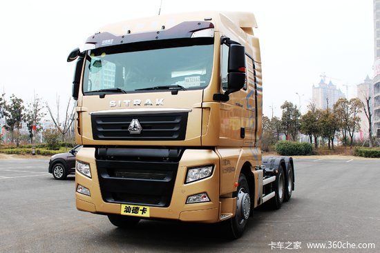 中国重汽 汕德卡SITRAK C7H重卡 540马力 6X4牵引车(ZZ4256V324HE1B)