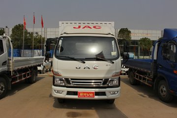 江淮 骏铃V6 143马力 3.8米排半厢式轻卡(HFC5043XXYP91K6C2)