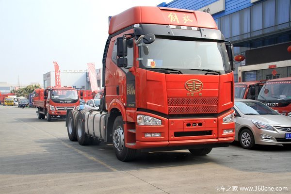 一汽解放 J6P重卡 460马力 6X4牵引车(CA4250P66K24T1AE5)