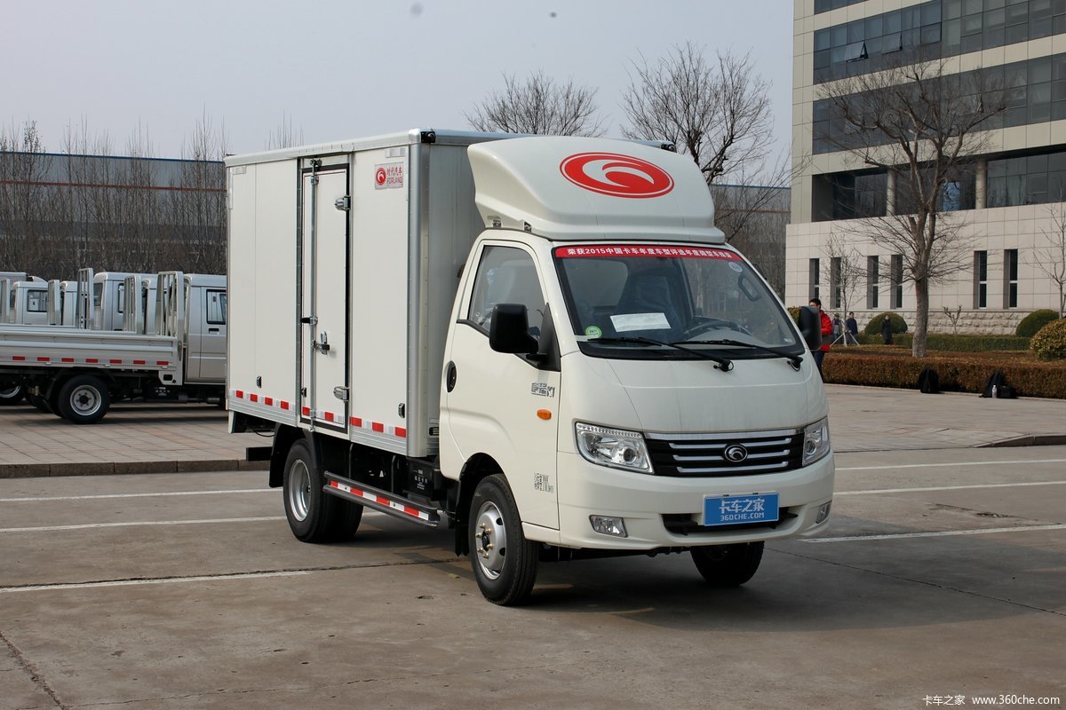 3米单排厢式轻卡(bj5046xxy-h1)_实拍图片_371812_卡车之家
