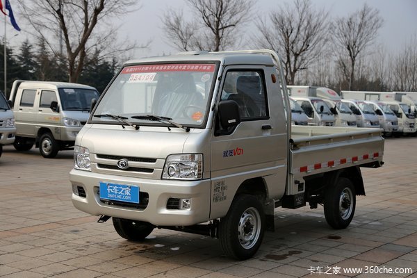 福田时代 驭菱VQ1 1.1L 60马力 汽油 2.2米单排栏板微卡(BJ1020V0JV1-B2)
