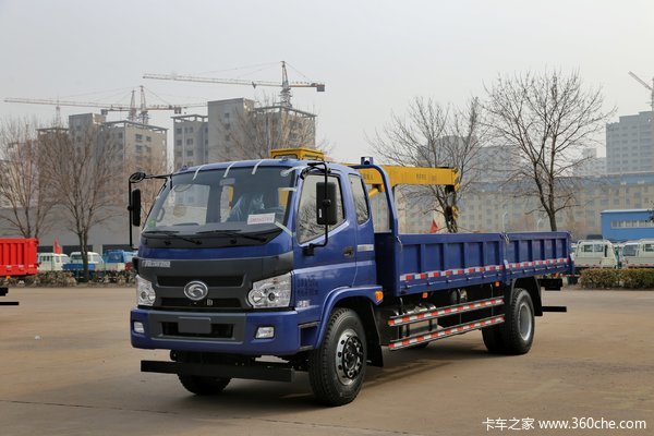 福田 瑞沃中卡 140马力 4X2 6.7米栏板载货车(BJ1165VKPFK-1)