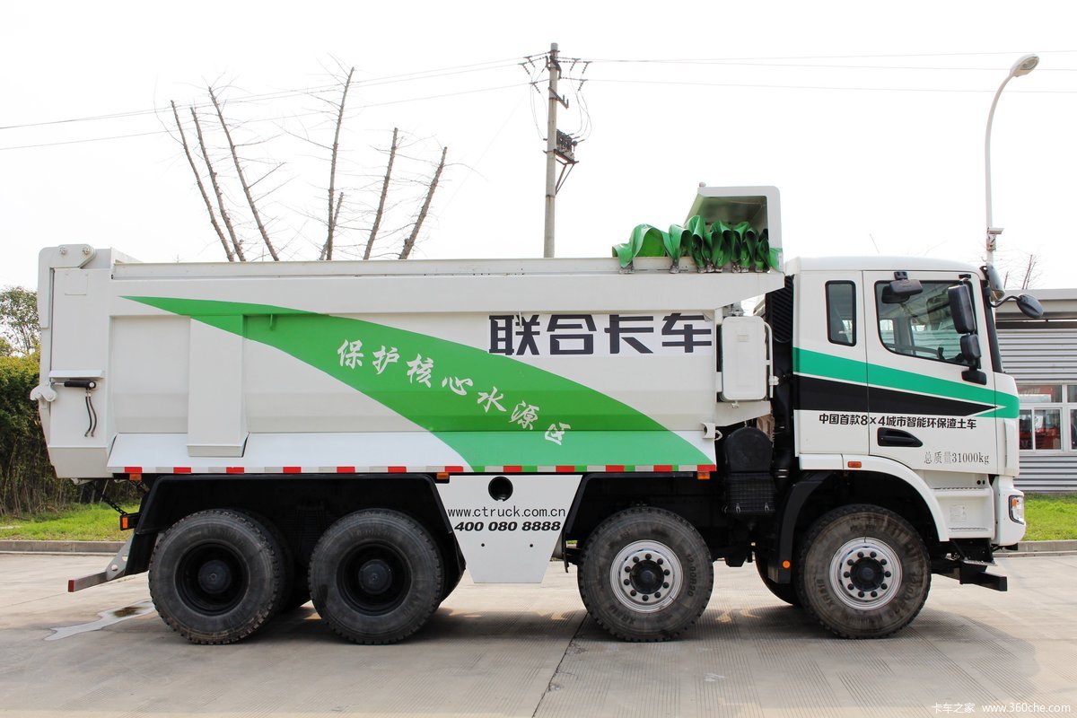 8米自卸车(渣土车)(sqr3311d6t6-7)_实拍图片_381398_卡车之家