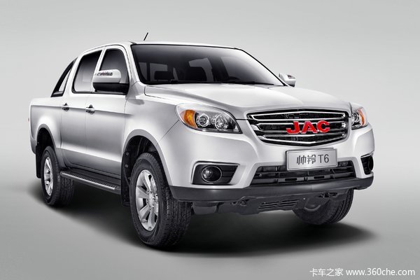 江淮T6 2018款 创客版 标准型 2.0T柴油 139马力 两驱 长轴距双排皮卡(4DB2-1D1)