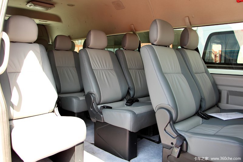 风景g9 福田商务车 风景g9 99马力 纯电动封闭厢式货车 内饰