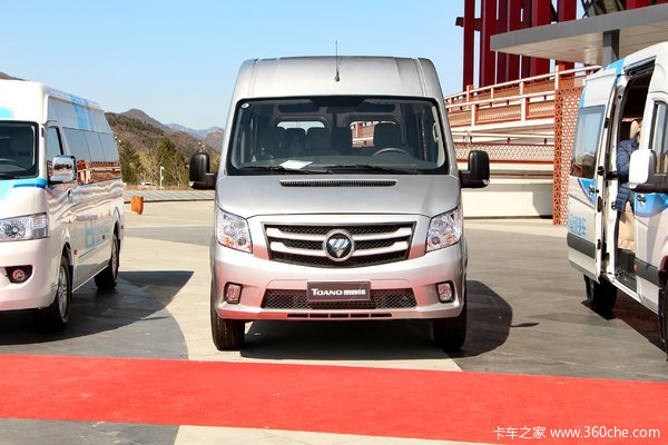 福田商务车 图雅诺S 2020款 商旅版 177马力 2.8T柴油 长轴客车(BJ6608MD5DA-E1)