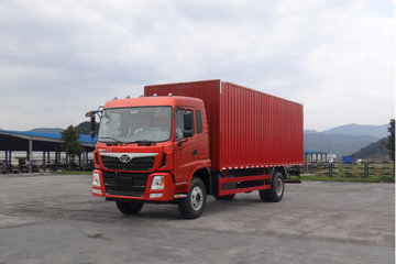 中国重汽 豪曼H5中卡 180马力 4X2 6.8米厢式载货车(ZZ5168XXYF10DB0)