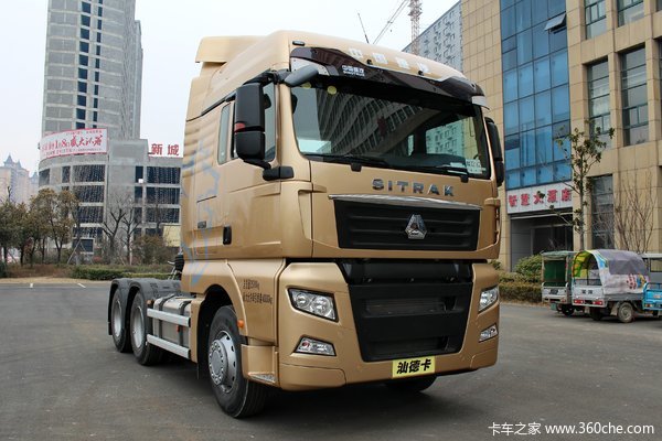 中国重汽 汕德卡SITRAK C7H重卡 440马力 6X4牵引车(3.36)(ZZ4256V324HE1B)
