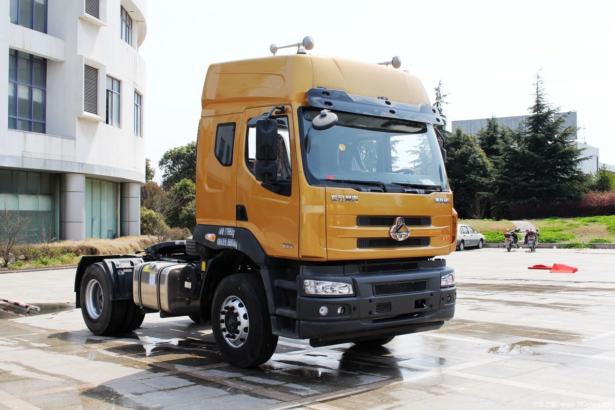 【图】东风柳汽 乘龙m5重卡 320马力 4x2牵引车(lz4180qafa)_实拍图片