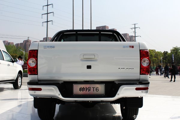 帅铃t6皮卡火热促销中 让利高达0.5万