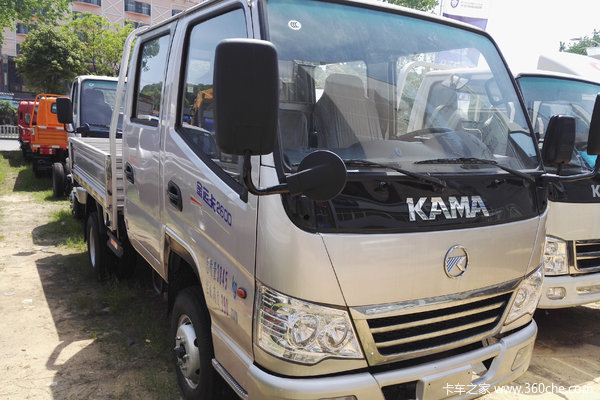 3米双排栏板轻卡外观图_手机卡车之家