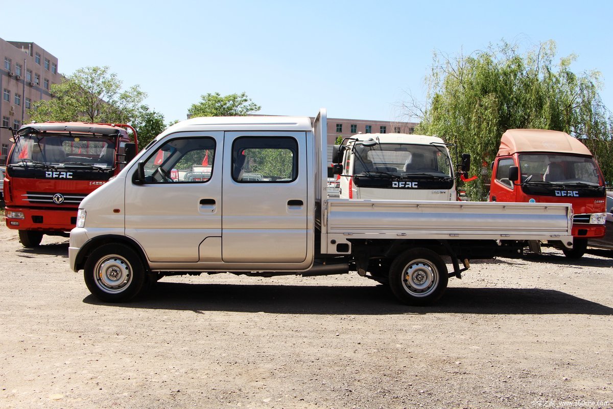 2米双排栏板微卡(dfa1020d50q5)_实拍图片_391393_卡车之家