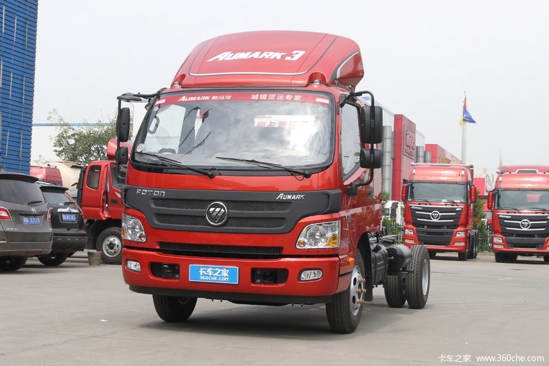 【图】福田 欧马可3系 143马力 3360轴距半轻卡底盘(bj1049v9pea-fa)