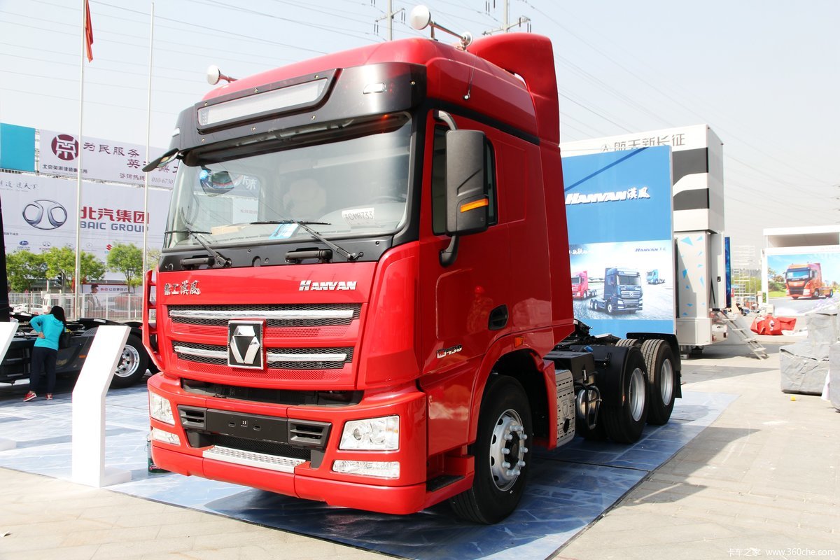 【图】徐工 汉风g7重卡 430马力 6x4牵引车(nxg4250d5wc)_实拍图片