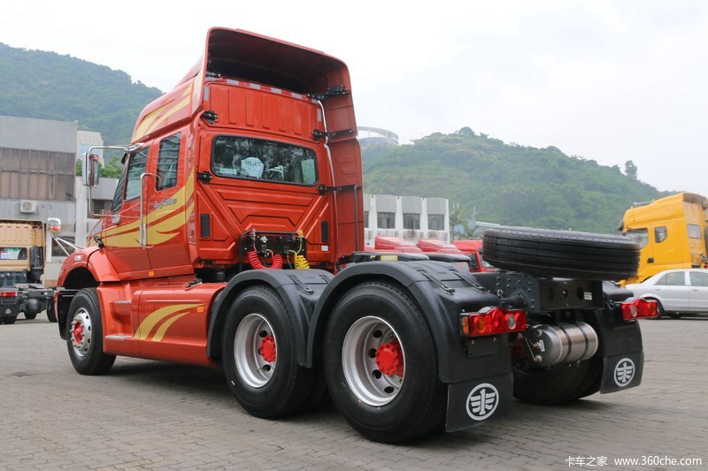 【圖】一汽柳特 安捷e重卡 420馬力 6x4長頭牽引車(ca4255k2e4r5t1a92