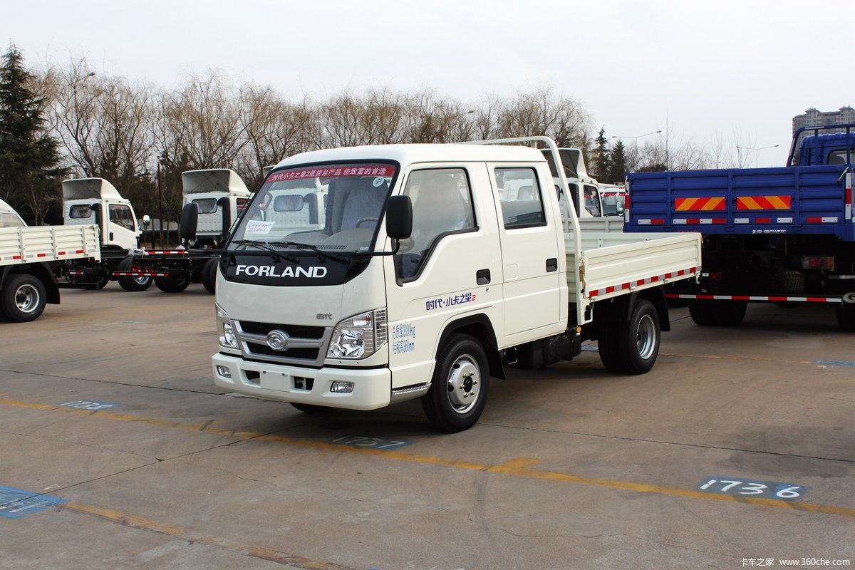 福田时代 小卡之星 时代汽车 小卡之星2 68马力 4x2 3米双排栏板轻卡