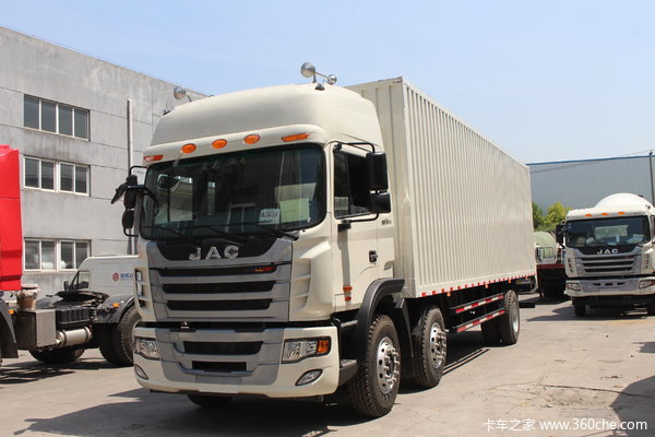 江淮 格尔发K3X重卡 标载型 290马力 6X2 9.5米排半厢式载货车(HFC5251XXYP2K3D54S1V)
