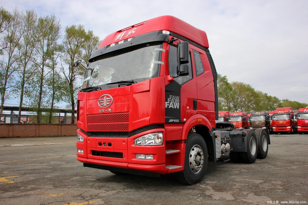 【图】一汽解放 j6p重卡 500马力 6x4牵引车(ca4250p66k25t1a1e4)