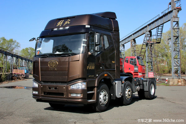 一汽解放 J6P重卡 460马力 6X2牵引车(CA4250P66K24T3HE4)