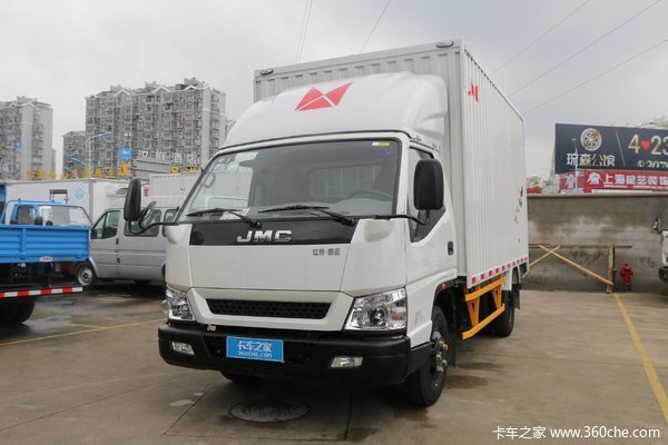 江铃 新凯运 109马力 4.21米单排厢式轻卡(加大货柜)(JX5044XXYXGJ2)