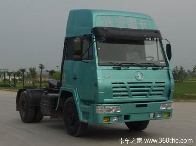 陕汽 奥龙重卡 280马力 4X2 牵引车(轻量化)(SX4185UM351)