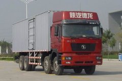 陕汽 德龙F2000重卡 280马力 8X4 9米厢式载货车(SX5244XXYNM406)