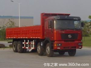 陕汽 德龙FC重卡 385马力 8X4 7.8米自卸车(加长高顶)(SX3315NT406C)