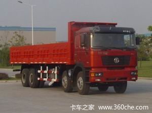 陕汽 德龙FC重卡 385马力 8X4 7.8米自卸车(加长高顶)