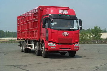 解放 J6P重卡 320马力 8X4 仓栅式载货车(变速箱12Js160)(CA5240CLXYP66K2L7T4A2E)