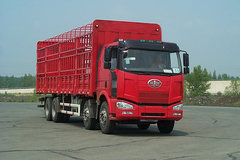 解放 J6重卡 330马力 8X4 仓栅式载货车(CA5310CLXYP66K2L7T4A2E)