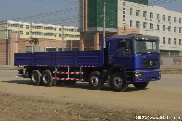陕汽 德龙F2000重卡 310马力 8X4 8.8米栏板载货车(标准版)(SX1315NR406)