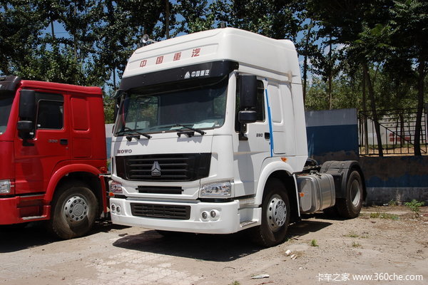中国重汽 HOWO重卡 290马力 4X2 牵引车(全能二版 HW76)(ZZ4187M3517C)