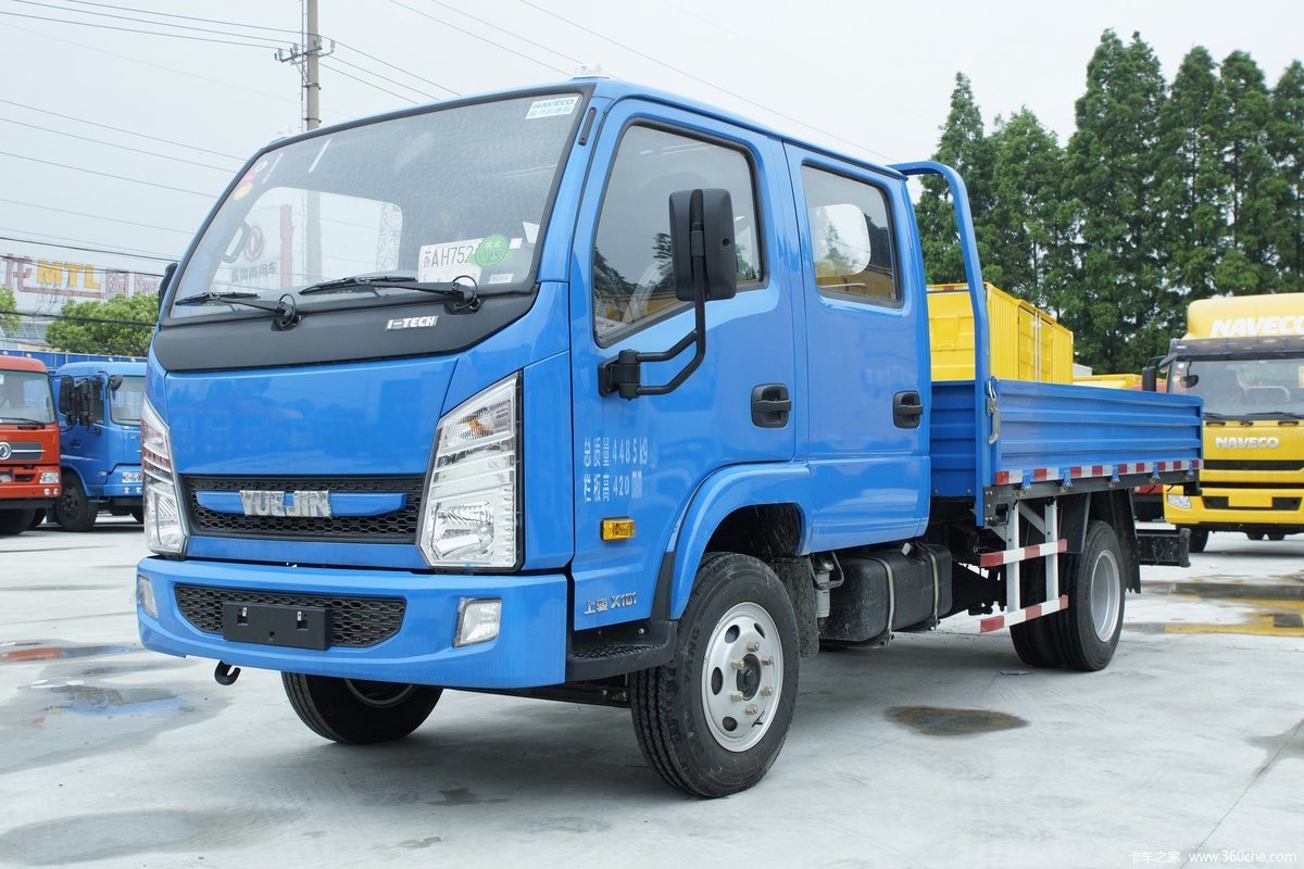 2米双排栏板式轻卡(nj1041dcfs)_实拍图片_400146_卡车之家