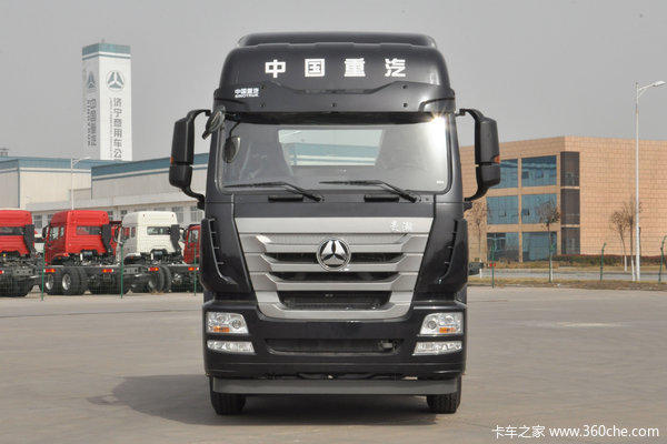 中国重汽 豪瀚J7G重卡 400马力 6X2 LNG牵引车(ZZ4255V3936E1L)