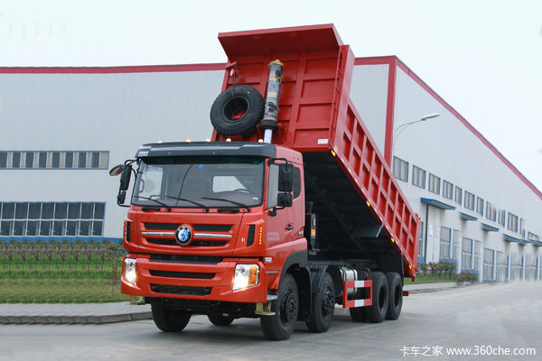 重汽王牌 W5B-M重卡 270马力 8X4 6.8米自卸车(CDW3310A1S4)