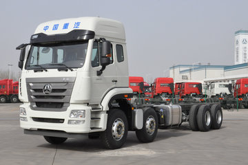 中国重汽 豪瀚J7B重卡 340马力 8X4载货车底盘(ZZ1315N4663D1)