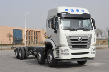 中国重汽 豪瀚J7B重卡 310马力 8X4载货车底盘(ZZ1315M4666D1)